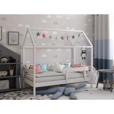 Children's bed Scandi, white